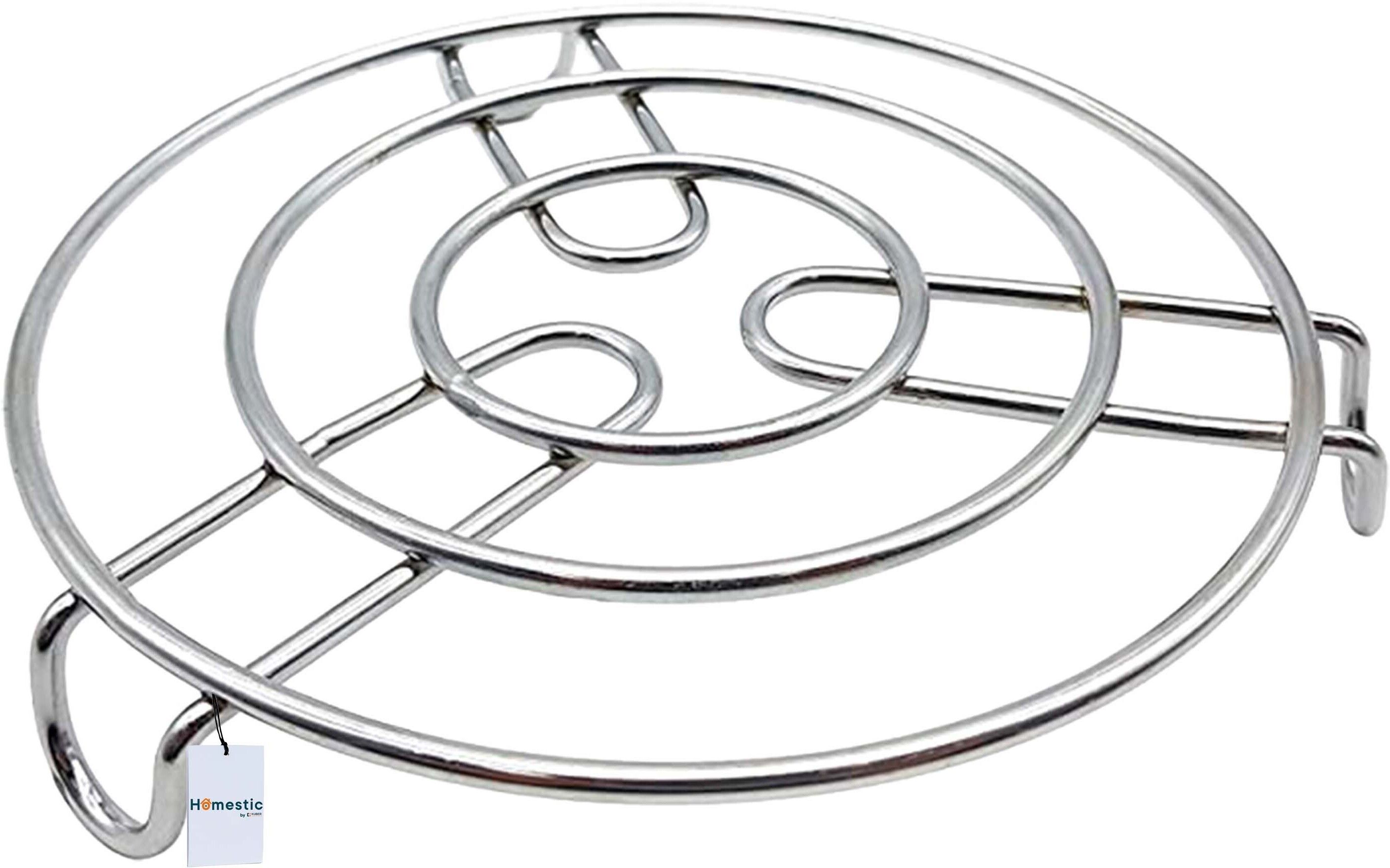 homestic Round Steamer Rack Stainless Steel Trivet-picture-25
