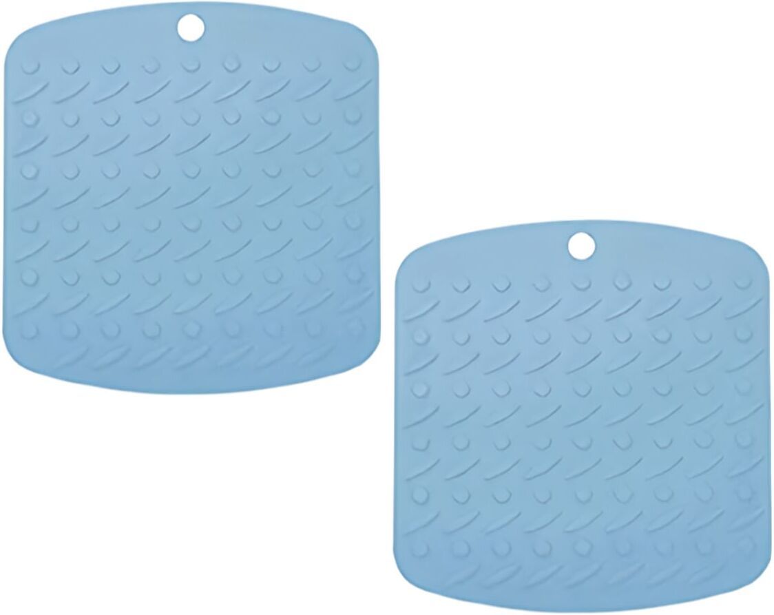 woodtula SQUARE1817_BLUE_2PC Silicone Hot Mat Trivet-picture-48