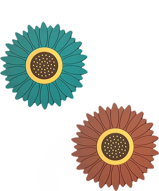 oicia SUNFLOWER_A_SMALL_RANDOM_2PCS Smooth Trivet-picture-33