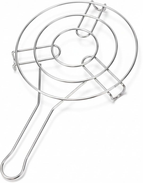 Premium Stainless Steel Cooker Stand – Heavy Duty Round Trivet for Kitchen Steel Trivet-image-15