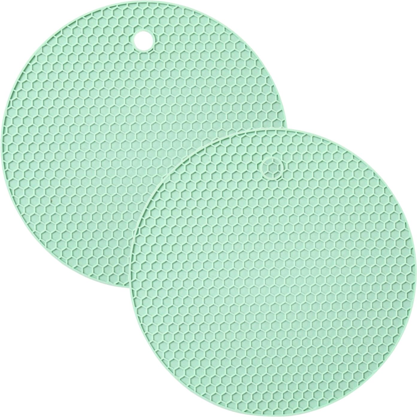 oicia ROUND_B_GREEN_2PCS Honeycomb Trivet-picture-19
