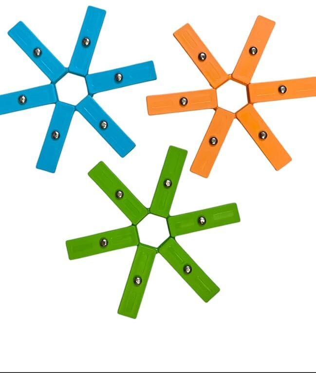 Heat Insulation Pad Folding Plastic 7.5inch Hotpot Stand Trivet