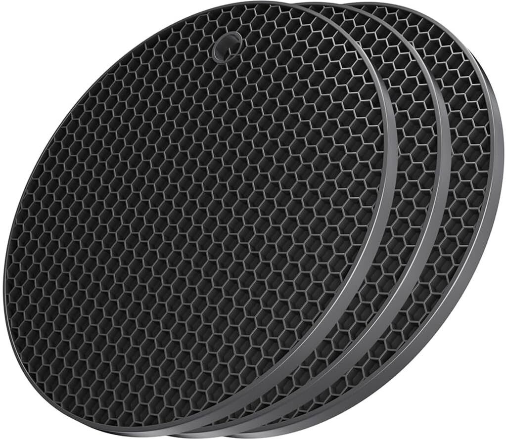 Silicone Trivet Mats for Hot Utensils and Dining Table Use Matte Trivet-image-25