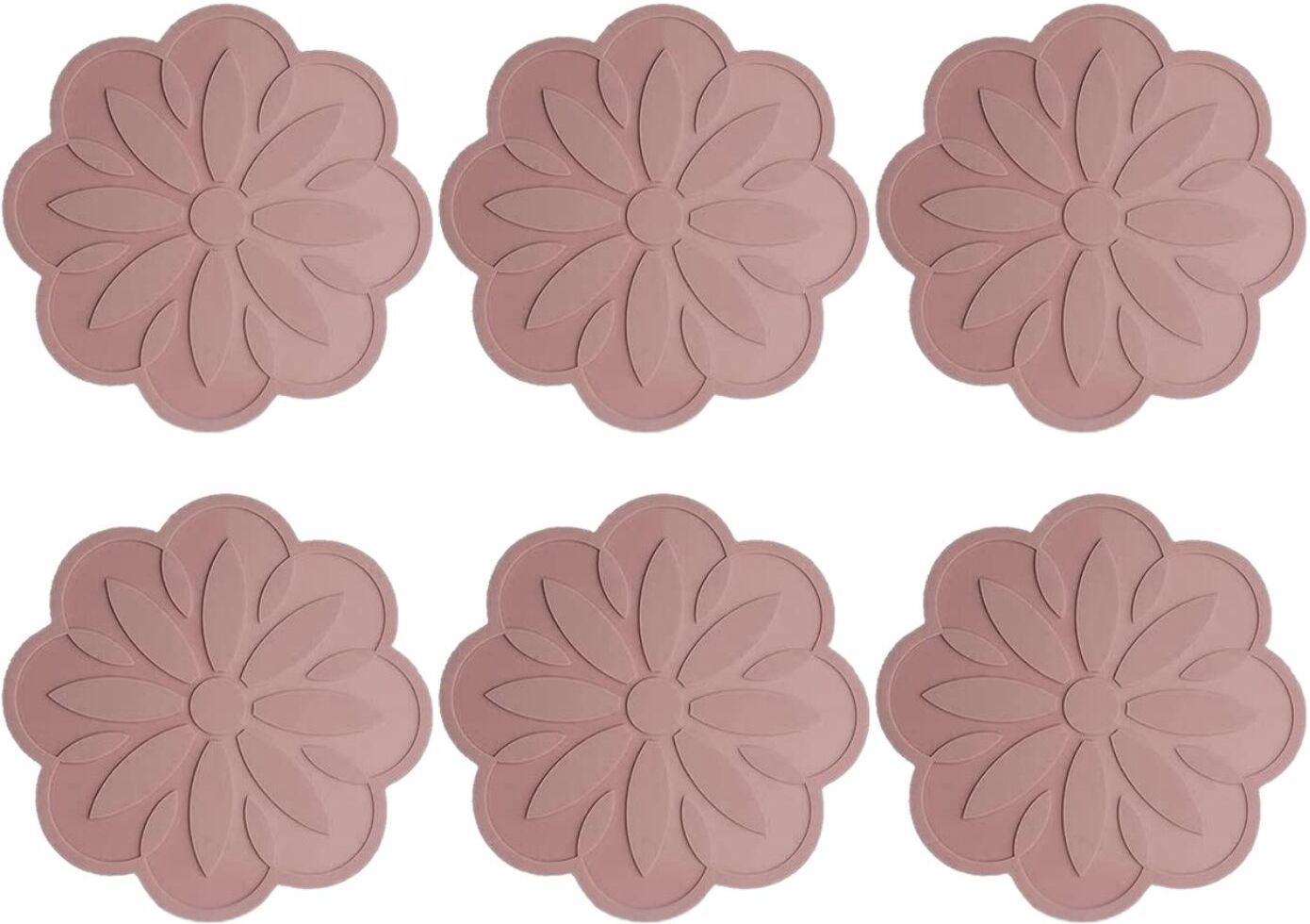woodtula FULDA_B_BROWN_6PC Flower Trivet-picture-32