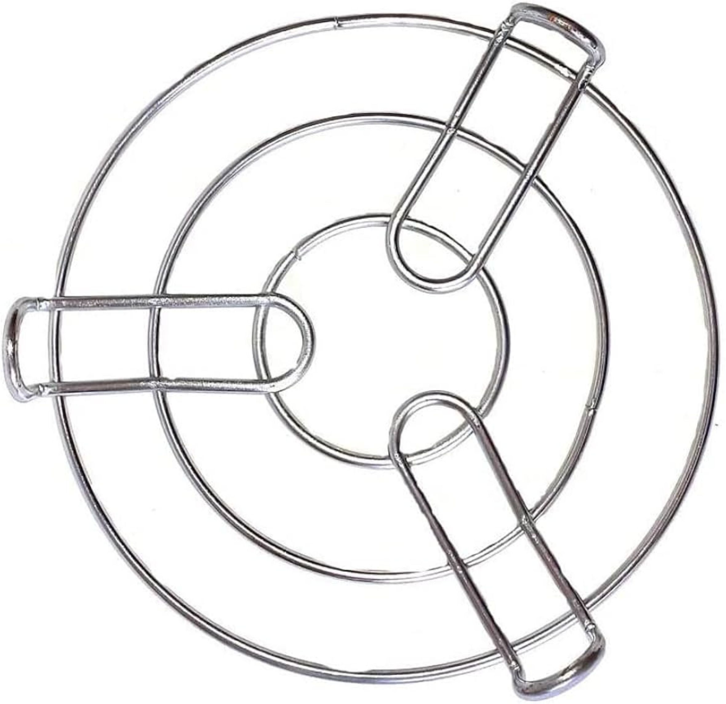 Stainless Steel Cooking Pot Steaming Tray Stand/Round Steamer/Mirror Finish Miror Finish Trivet-image-25