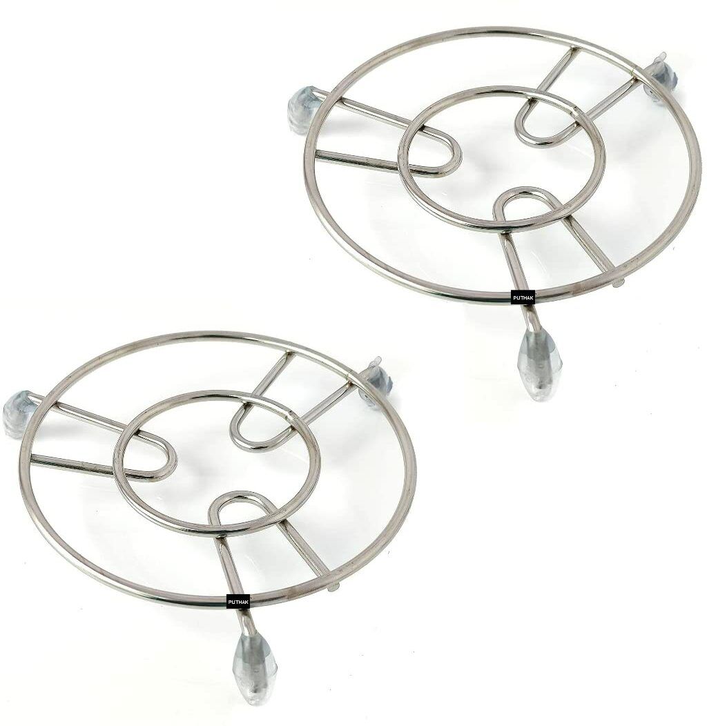 Heavy Duty Stainless Steel Trivet for Hot Dishes Polished Trivet-image-24