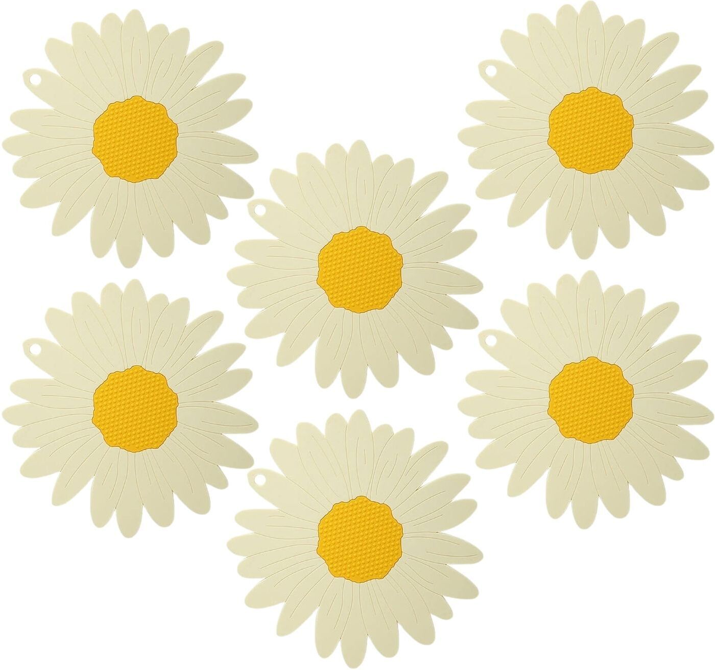 SUNFLOWER_B_BIG_WHITE_6PC Sunflower Trivet-image-42