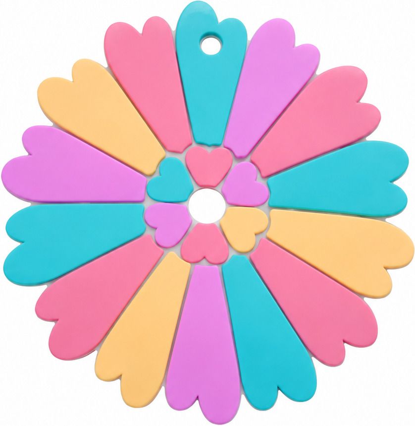 FLOWER-DRAIN-P1 Matte Trivet-image-11