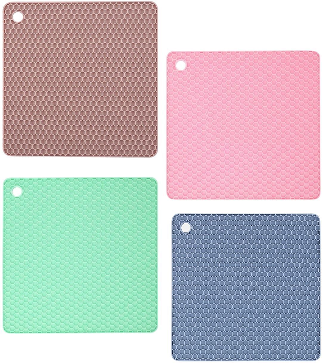woodtula SQUARE_B_RANDOM_4PC Square Trivet-picture-47