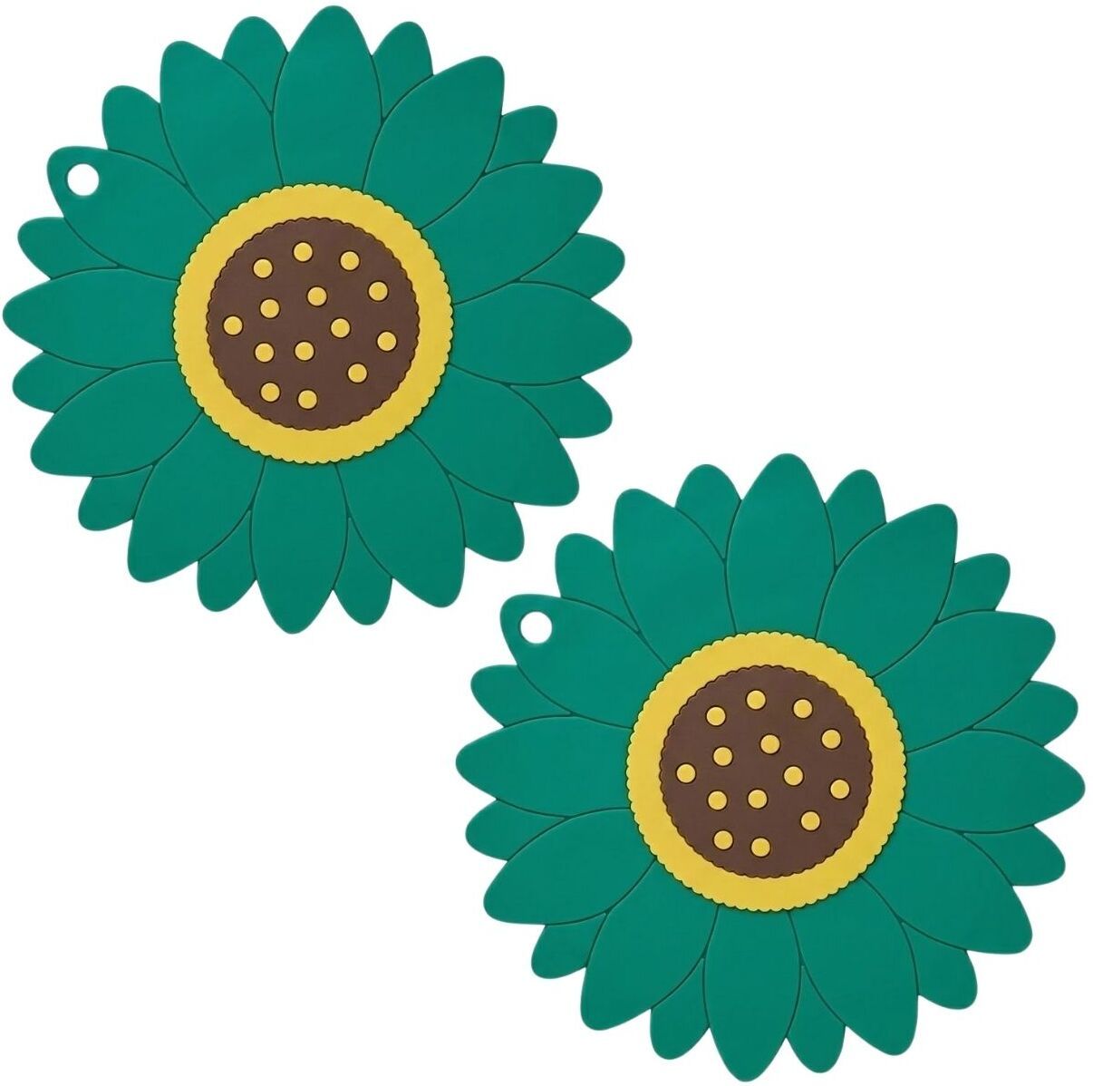 SUNFLOWER_A_MEDIUM_GREEN_2PC Sunflower Trivet-image-45