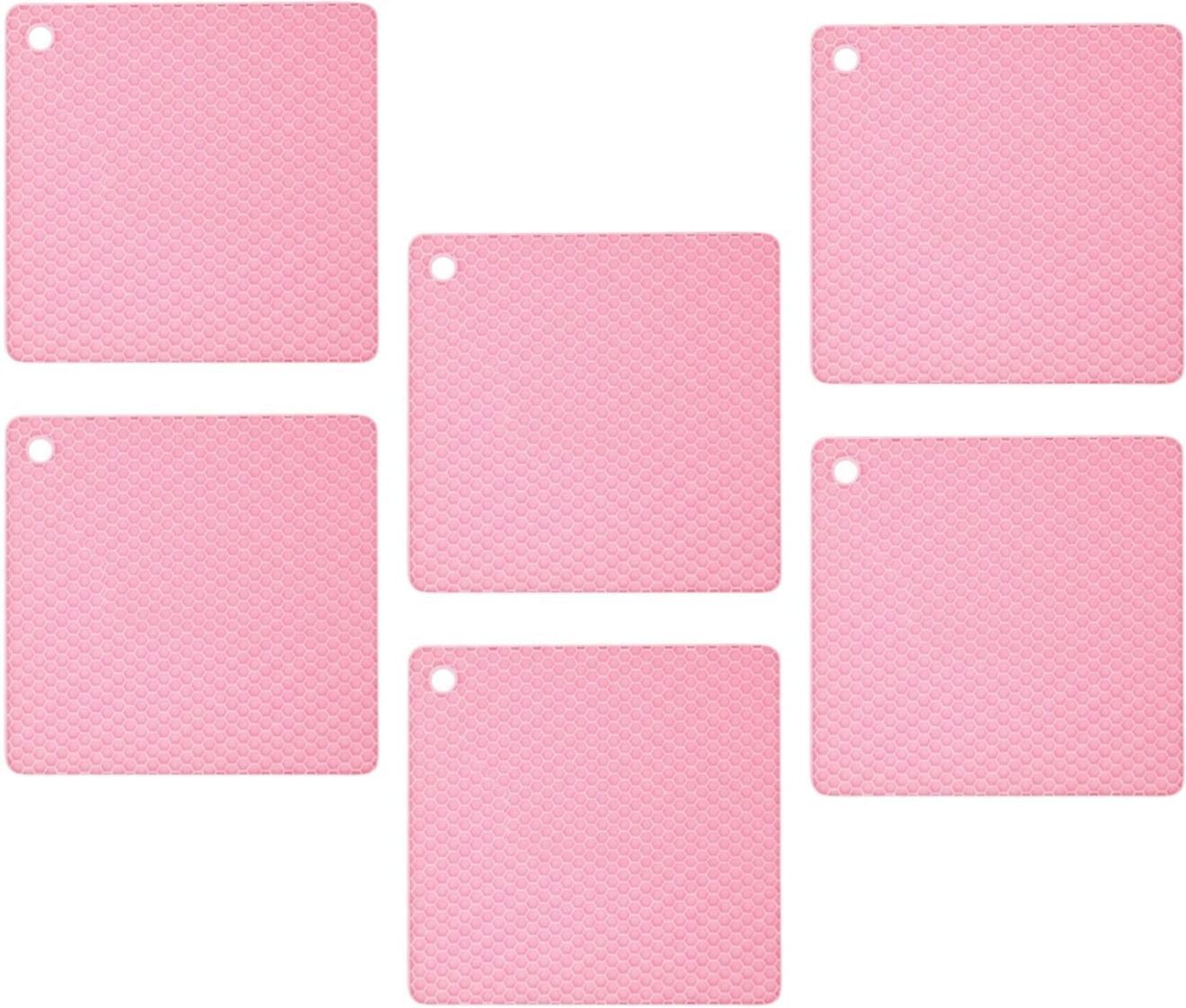SQUARE_B_PINK_6PC Square Trivet-image-22