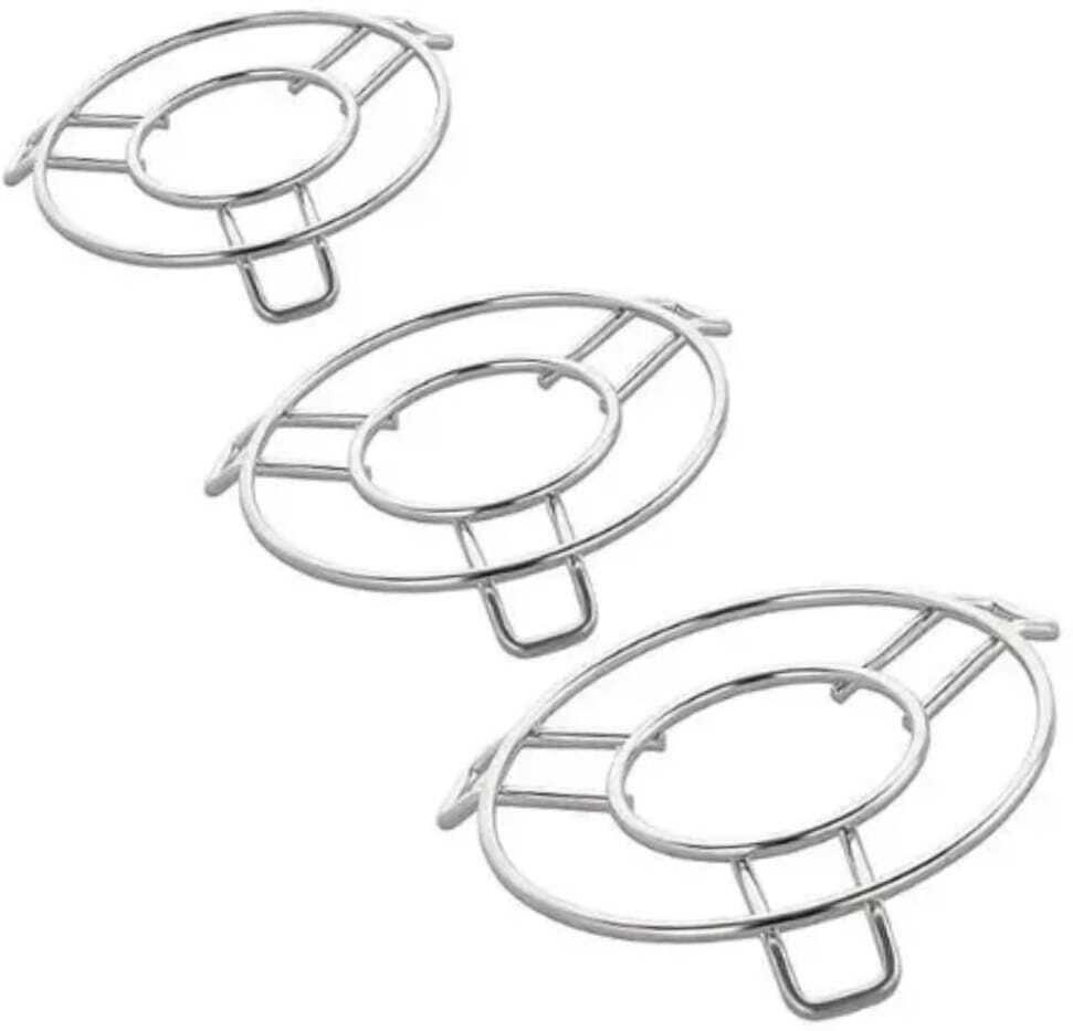 ttp HOT STAND 3 STAINLESS STEEL HOT POT STAND, KADAI STAND , HANDI STAND Trivet-picture-24