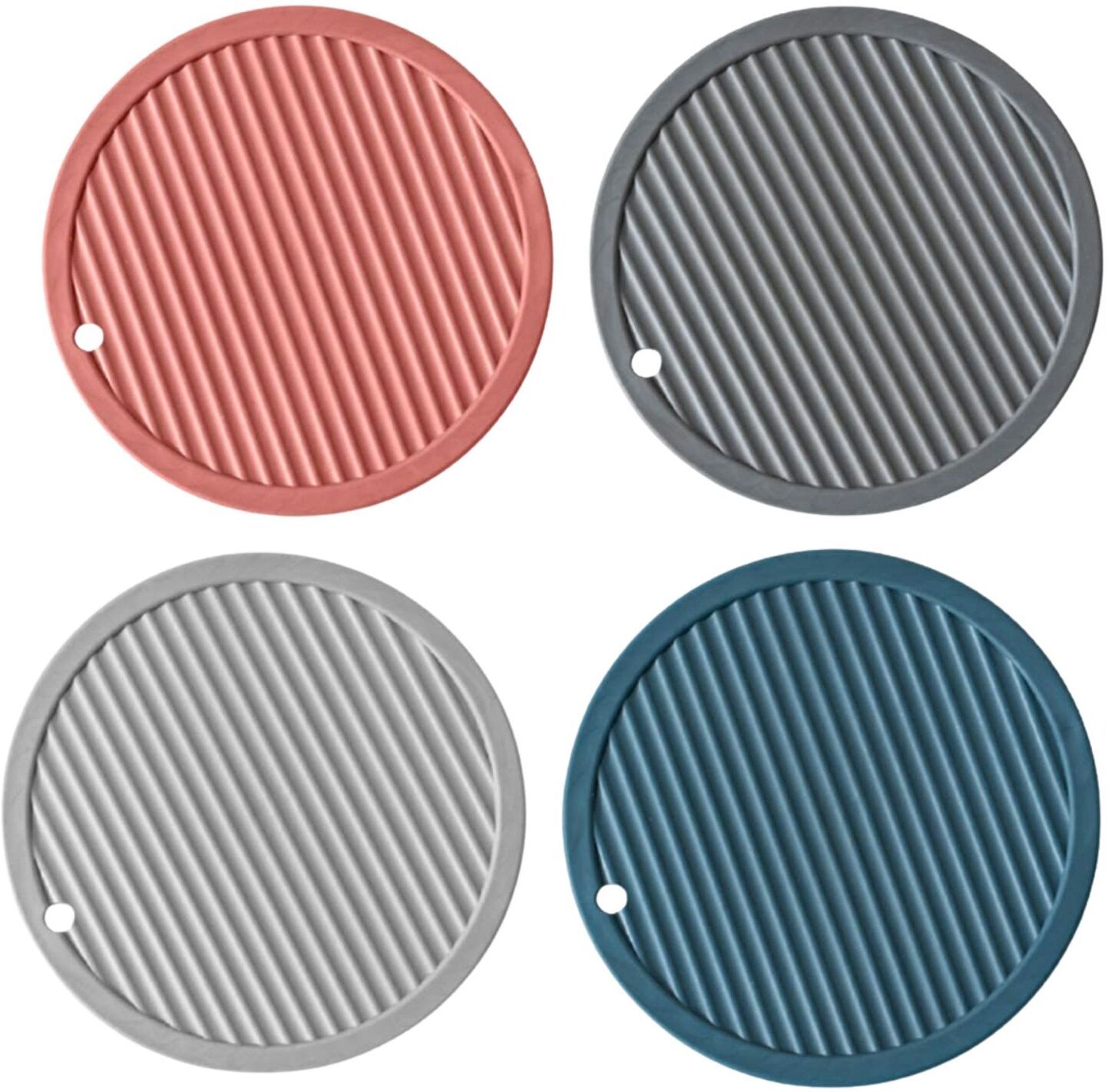 Non-Slip Silicone Trivet Pad – Perfect for Hot Mugs, Teapots & Kitchen Use Smooth Finish, Non-Slip Finish, Grip-Patterned Finish Trivet-image-4