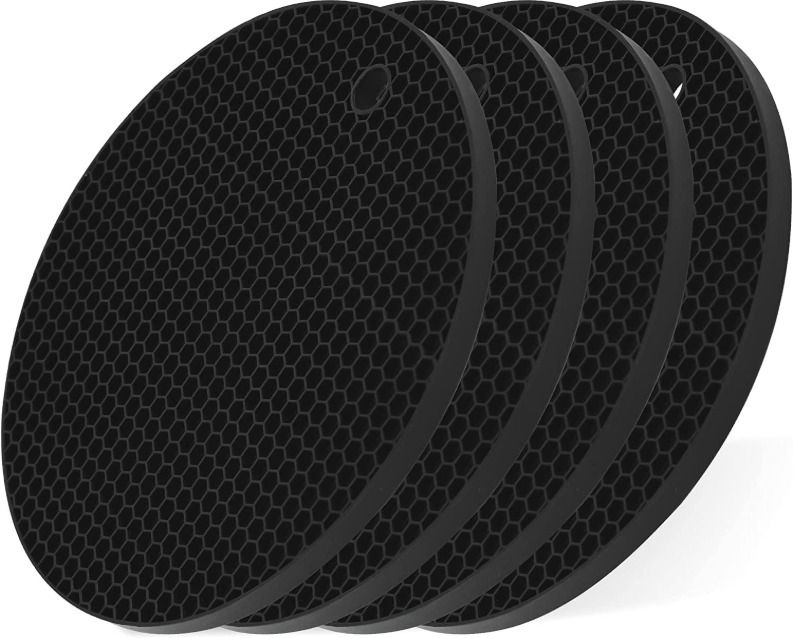 malbec Silicone Trivet Mat Heat-Resistant Non-Slip Multi-Purpose Kitchen Hot Mat Trivet-picture-39