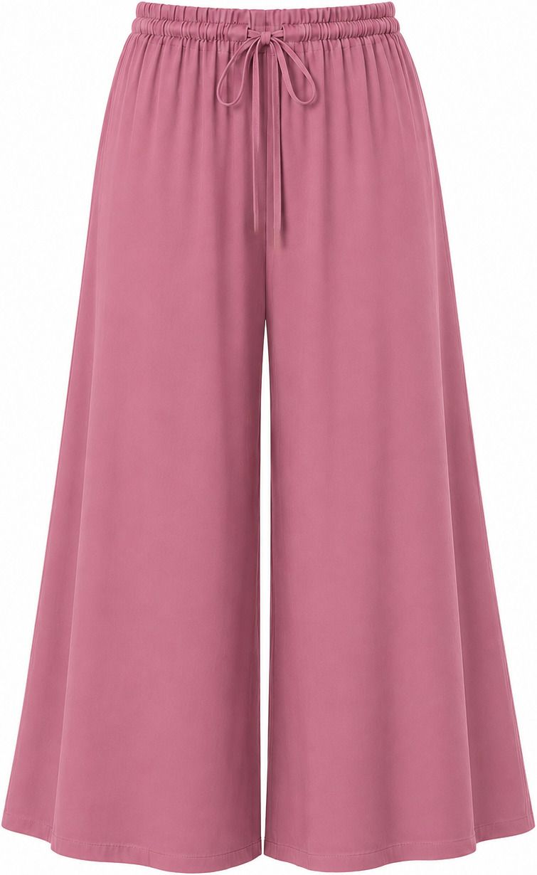 metronaut Relaxed Women Pink Polyester Trousers-picture-25