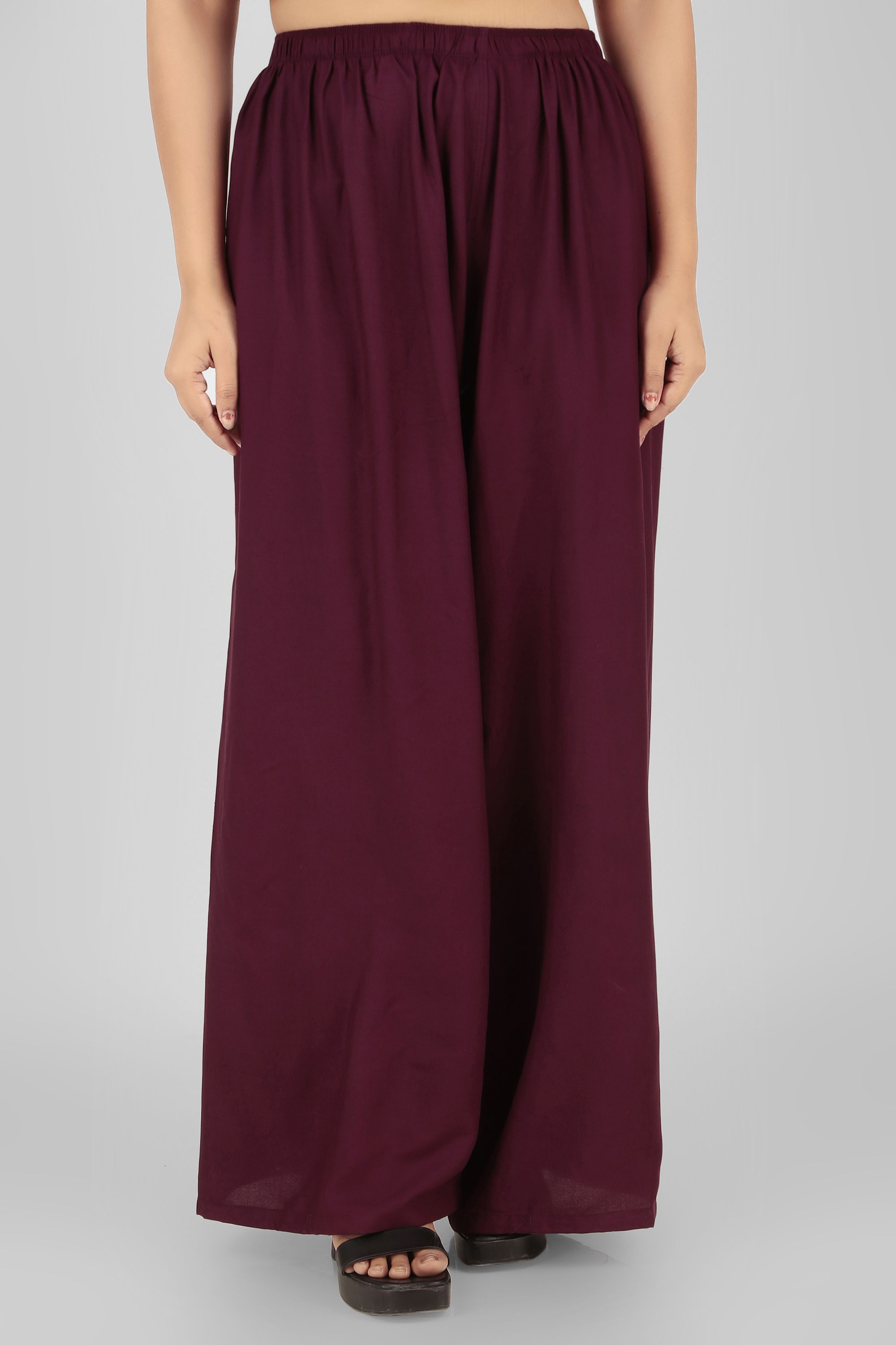 go gazab Women Regular Fit Brown Viscose Rayon Trousers-picture-26