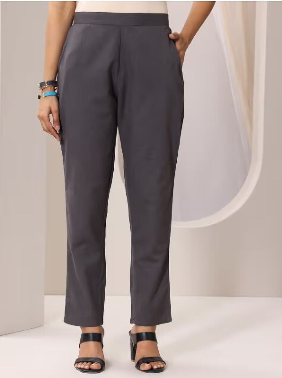 Women Regular Fit Multicolor Pure Cotton Trousers-image-16