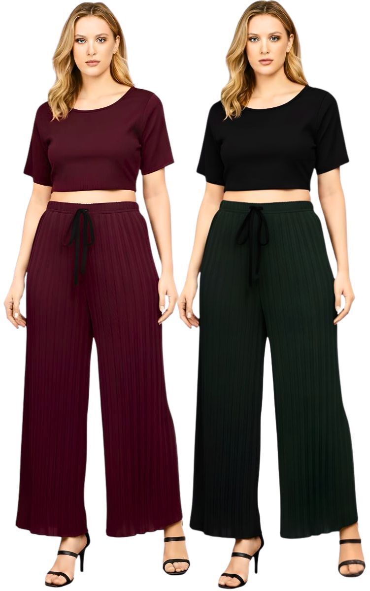 Pack of 2 Women Pyjama-image-39