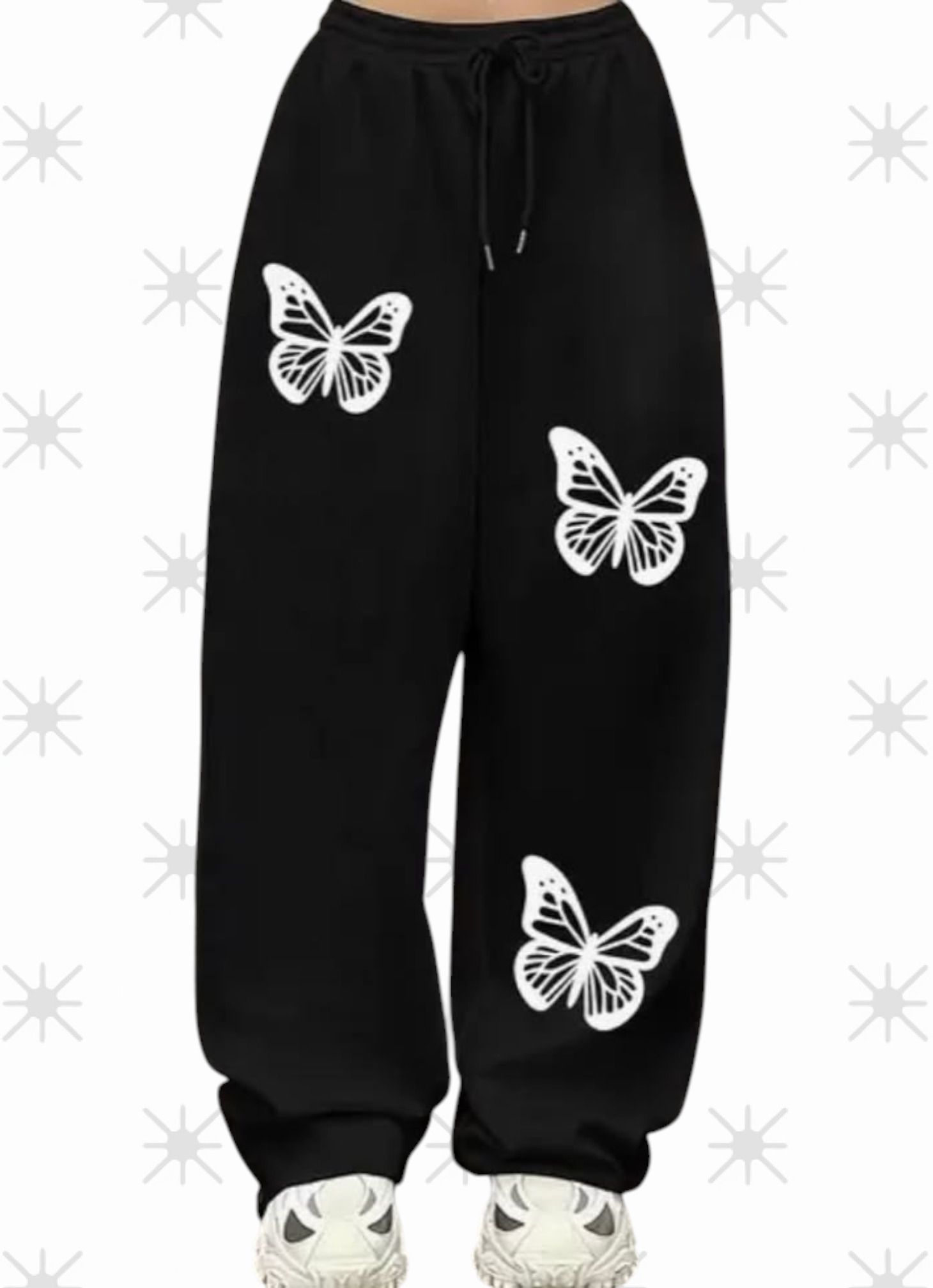 canversmartco Women Printed Black Track Pants-picture-48