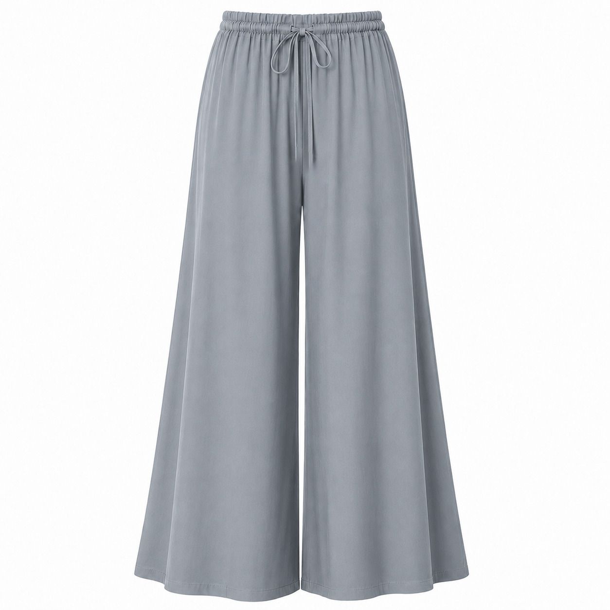 metronaut Relaxed Women Grey Polyester Trousers-picture-25