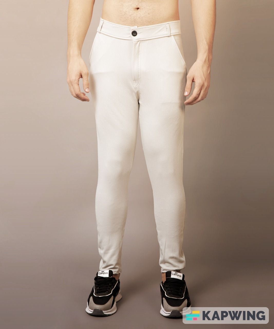 bidatsh trend Men Slim Fit Multicolor Lycra Blend Trousers-picture-10