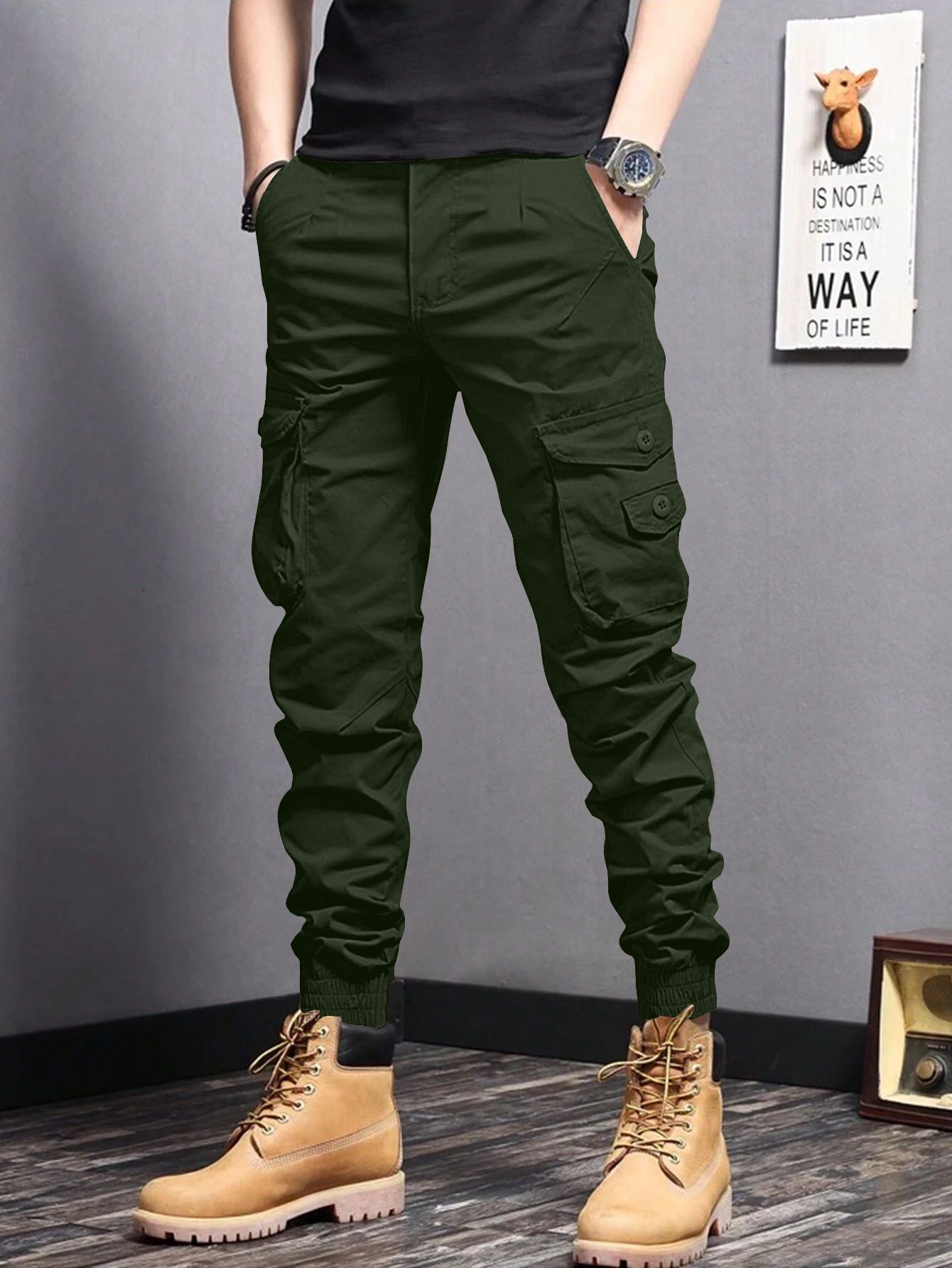 rawlane Men Cargos-picture-41