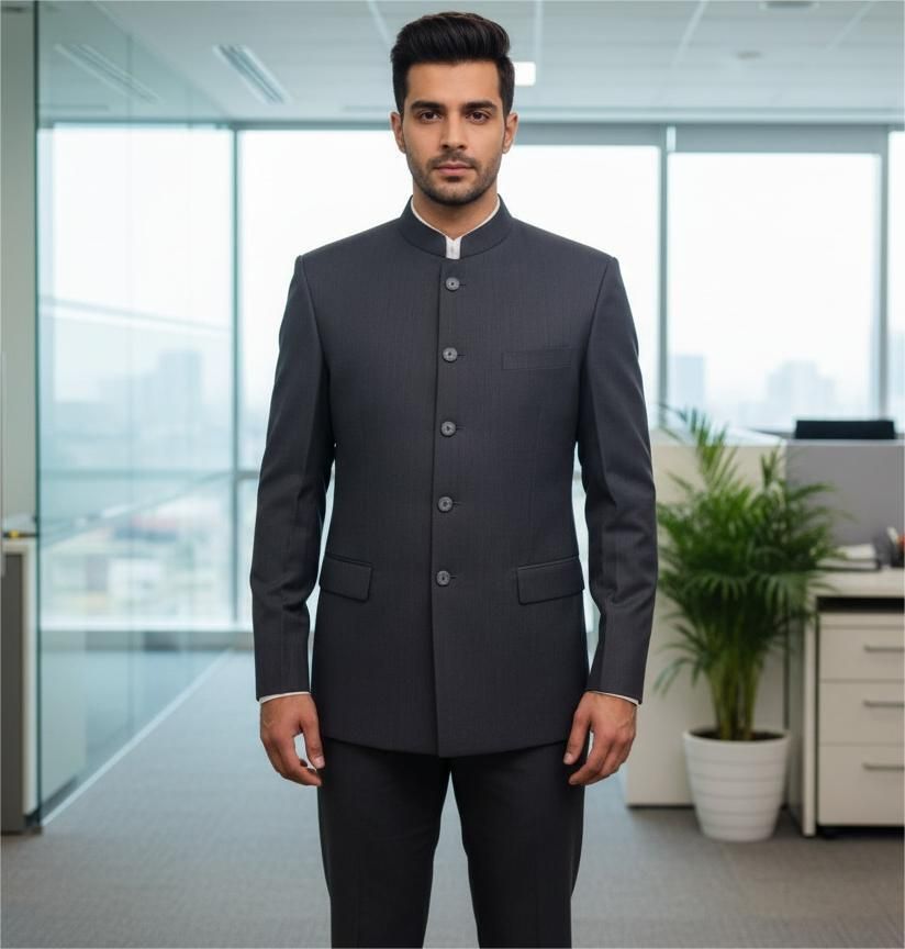 aryans designe den Men FORMALSUIT FOR MEN'S WEAR Solid Suit-picture-10