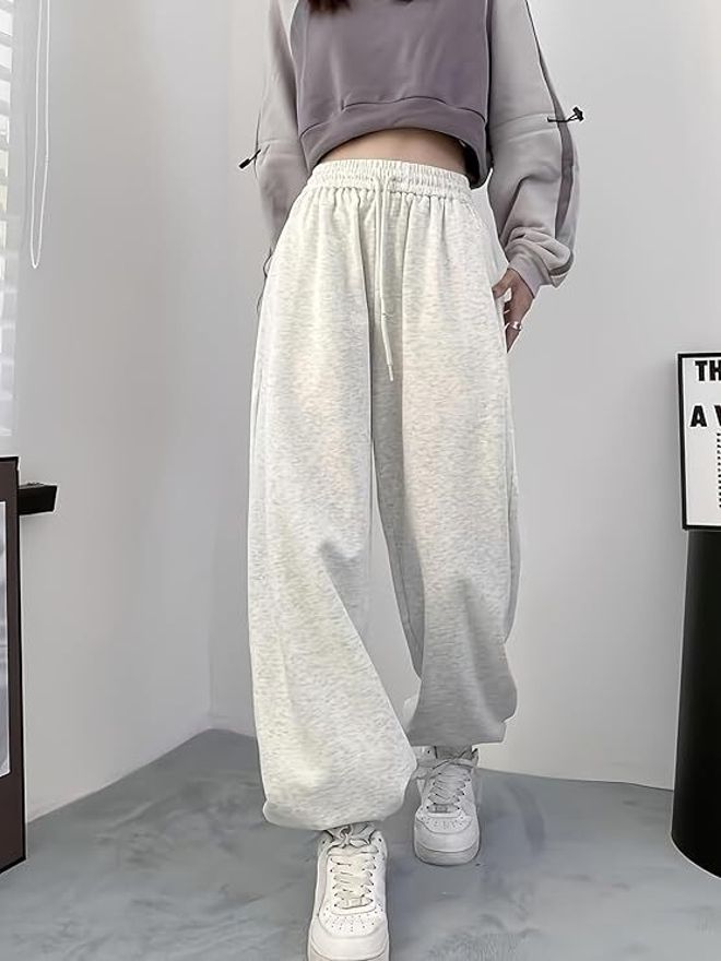 stockton Women Solid Grey Track Pants-picture-28