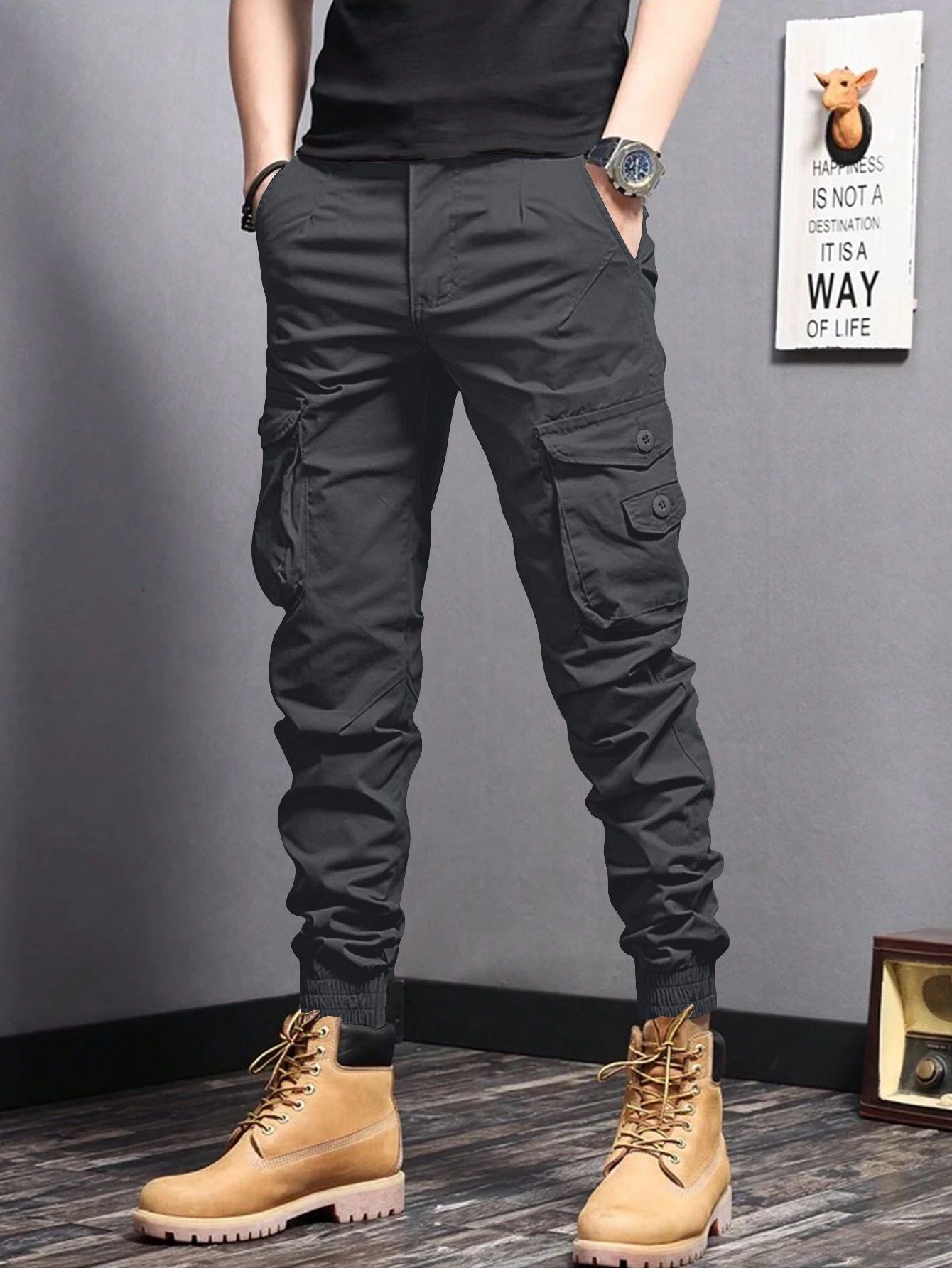 rawlane Men Cargos-picture-15