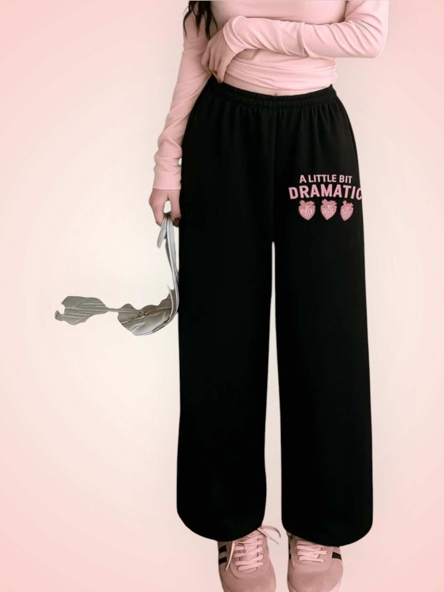 canversmartco Women Printed Black Track Pants-picture-20
