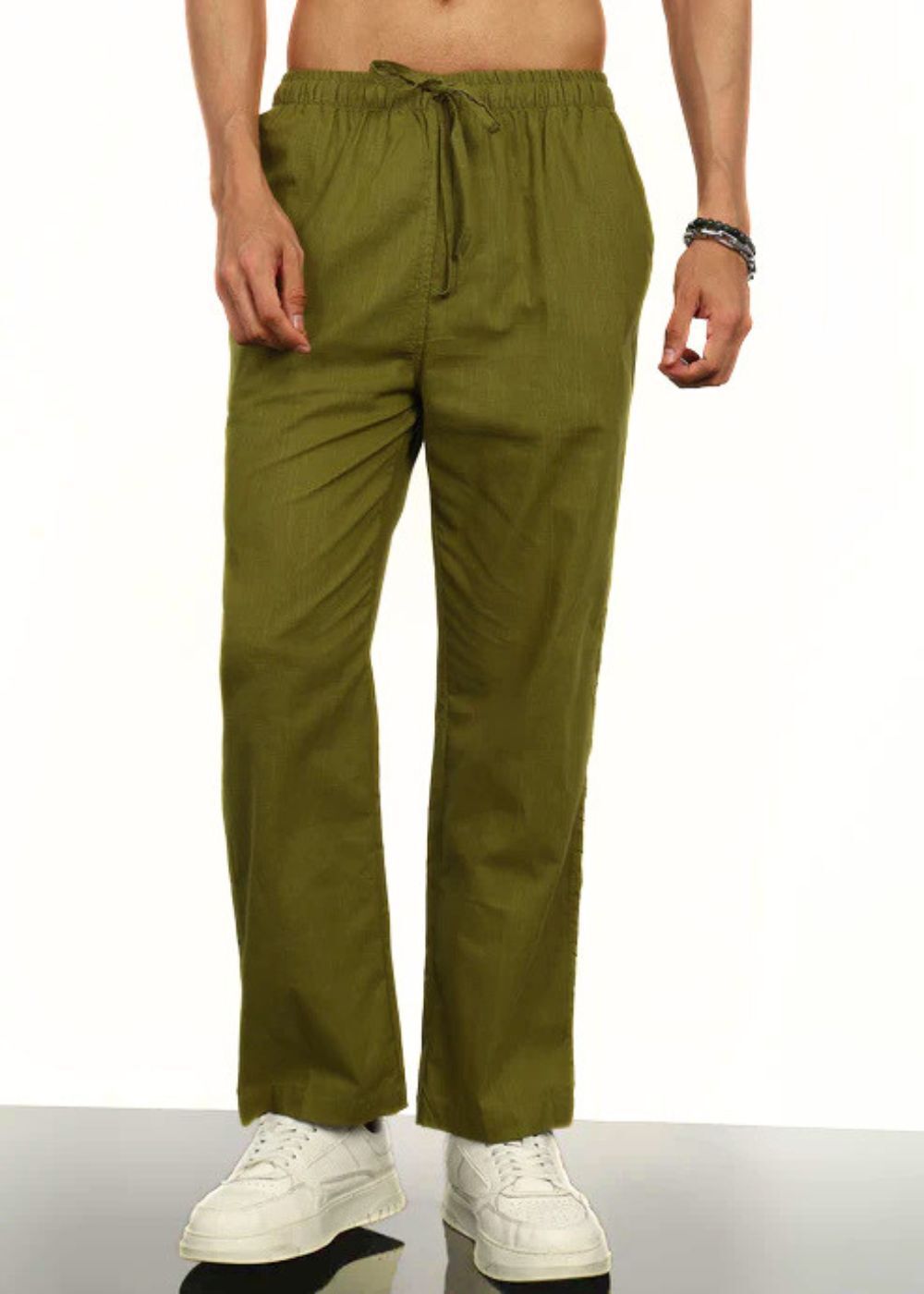 trendy buyzaar Men Green Pyjama Pent Men Pyjama-picture-48