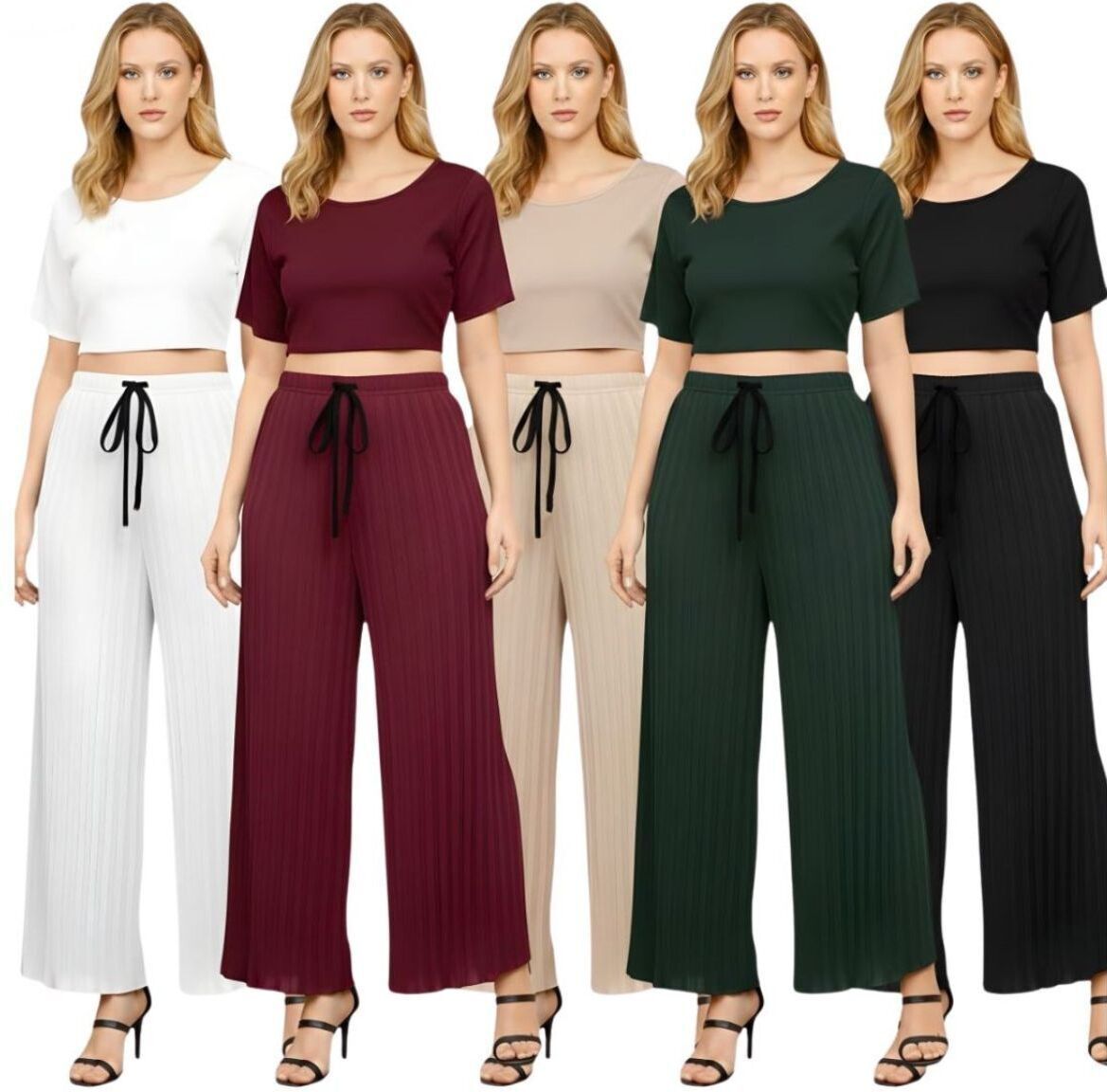 Pack of 5 Women Pyjama-image-40