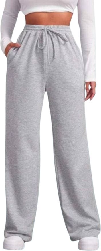 maygyq Women Solid Grey Track Pants-picture-22