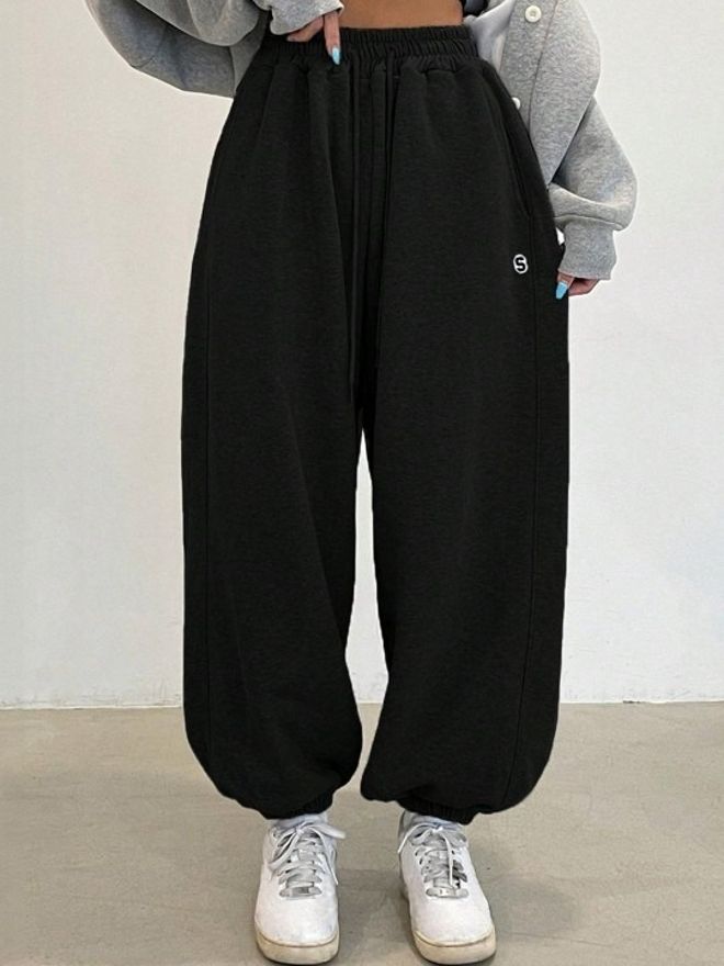 pricha Women Solid Black Track Pants-picture-15