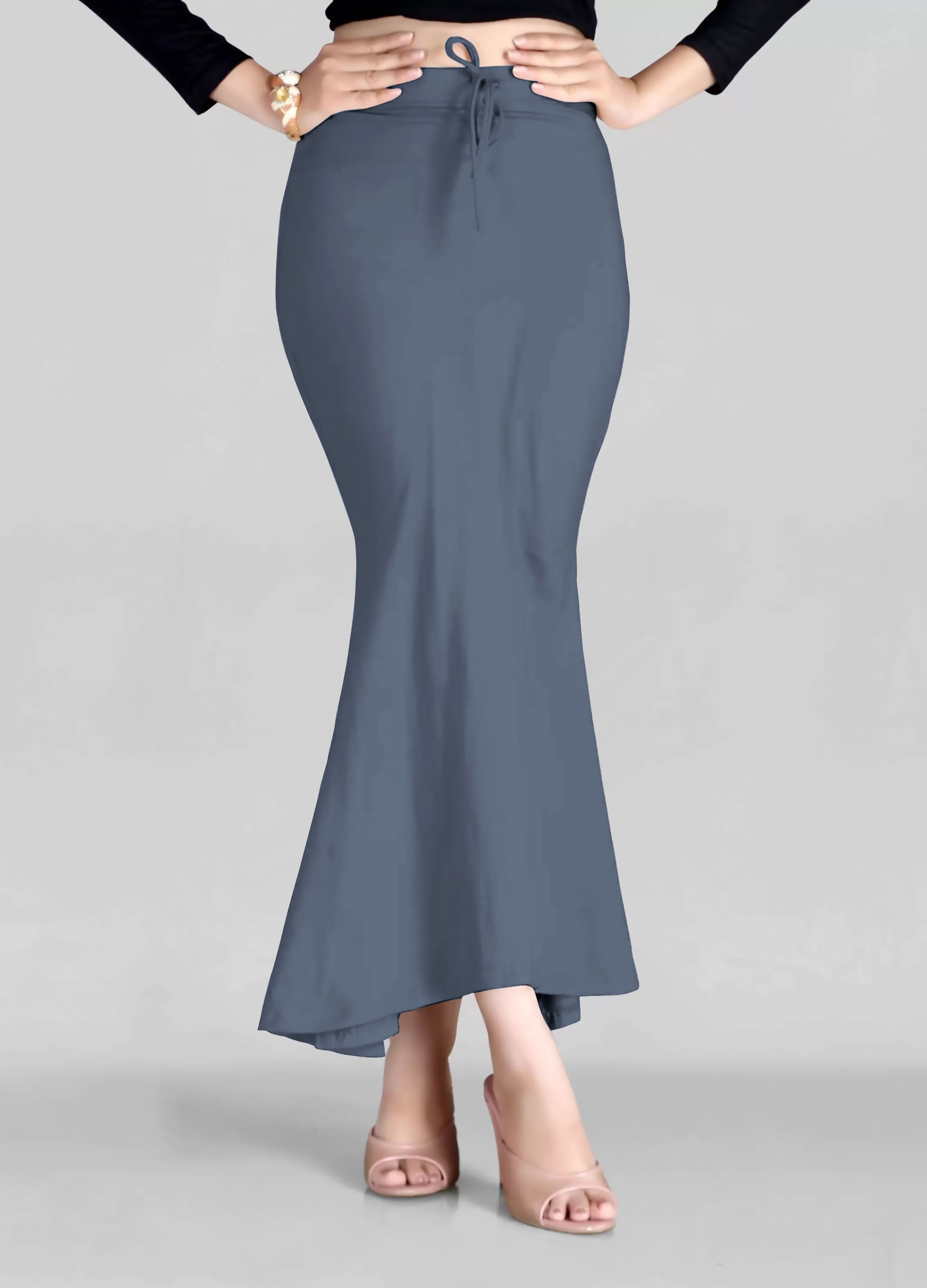 vidriva export Women Slim Fit Grey Lycra Blend Trousers-picture-38