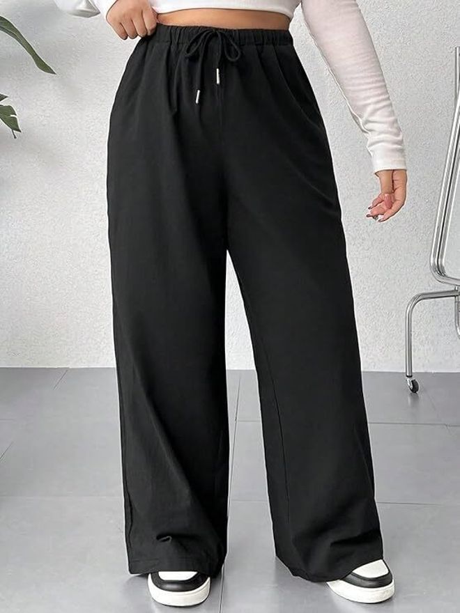 stockton Women Solid Black Track Pants-picture-12