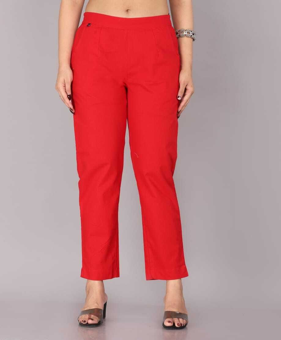 Women Regular Fit BLUE Pure Cotton Women Pyjama