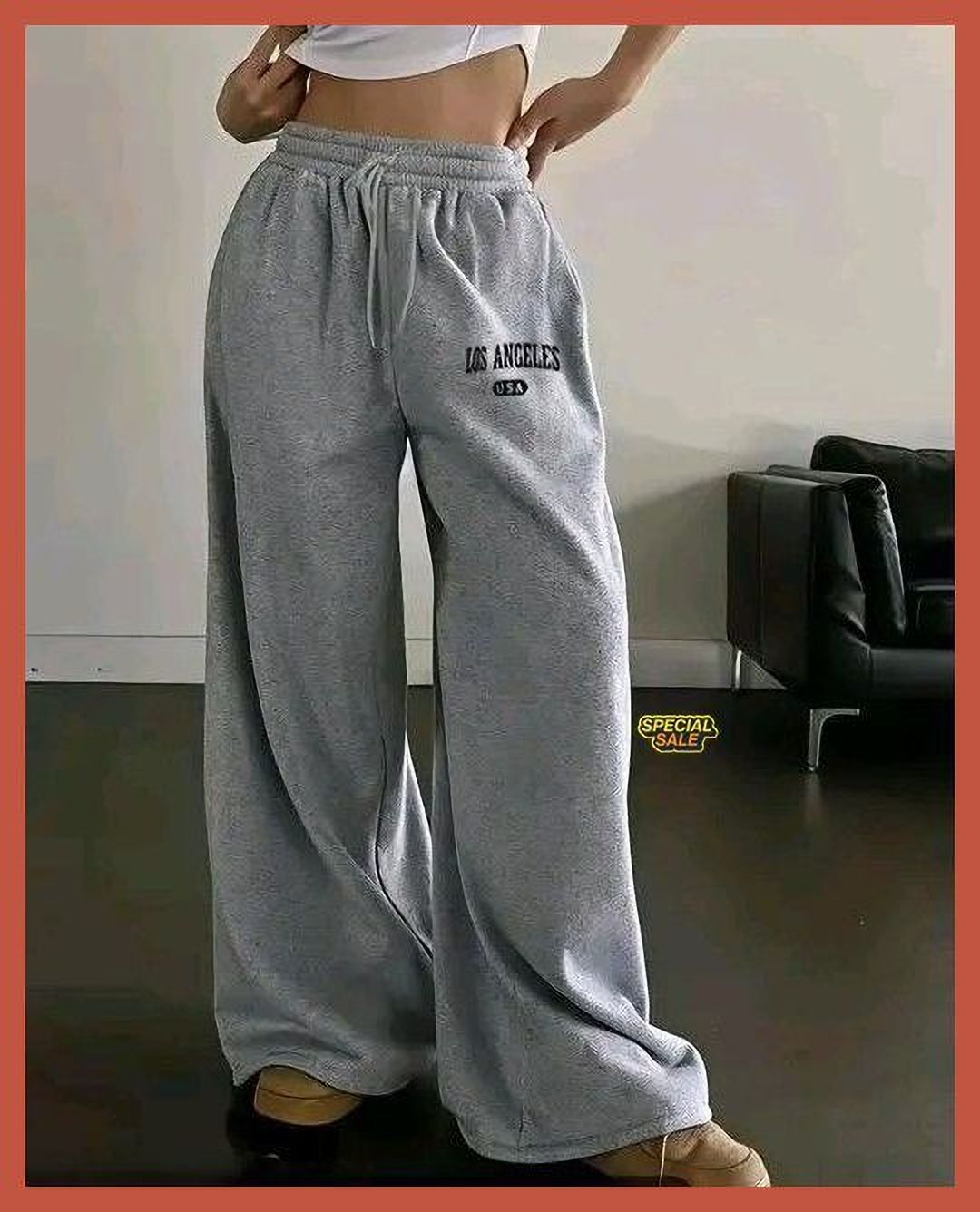 Women Regular Fit Grey Pure Cotton Trousers-image-31