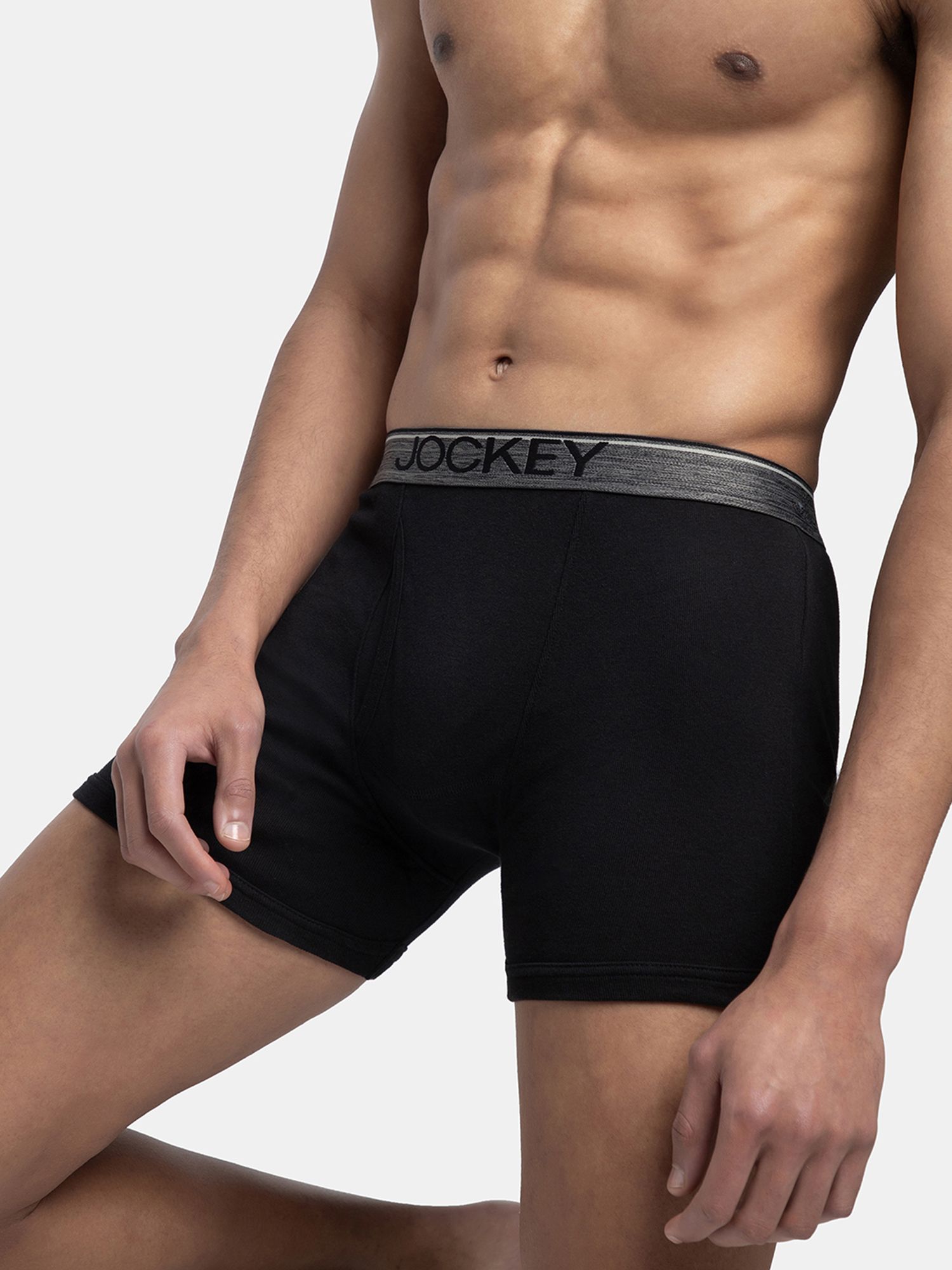 jockey 8009 Super Combed Cotton Rib Solid Men Trunk-picture-27