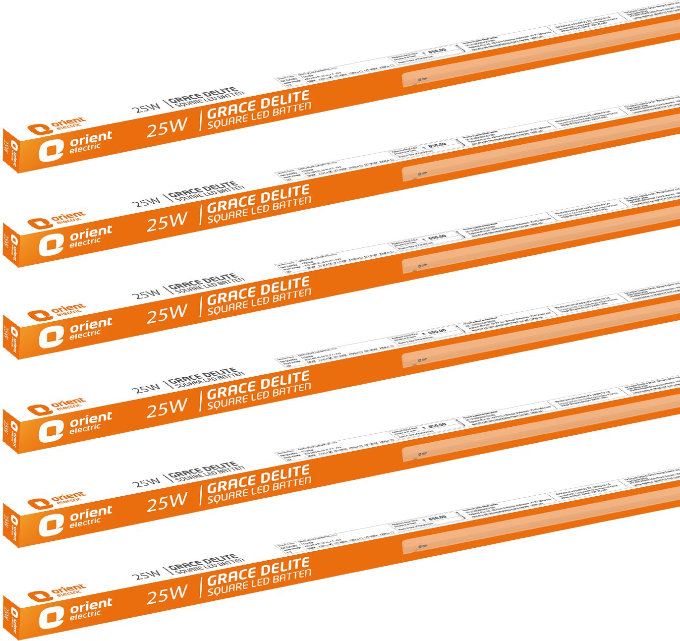 orient electric Grace Delite Ultra Slim 25W Batten, Highly Efficient &Surge Protection 25 W 110 cm Tube Light-picture-0