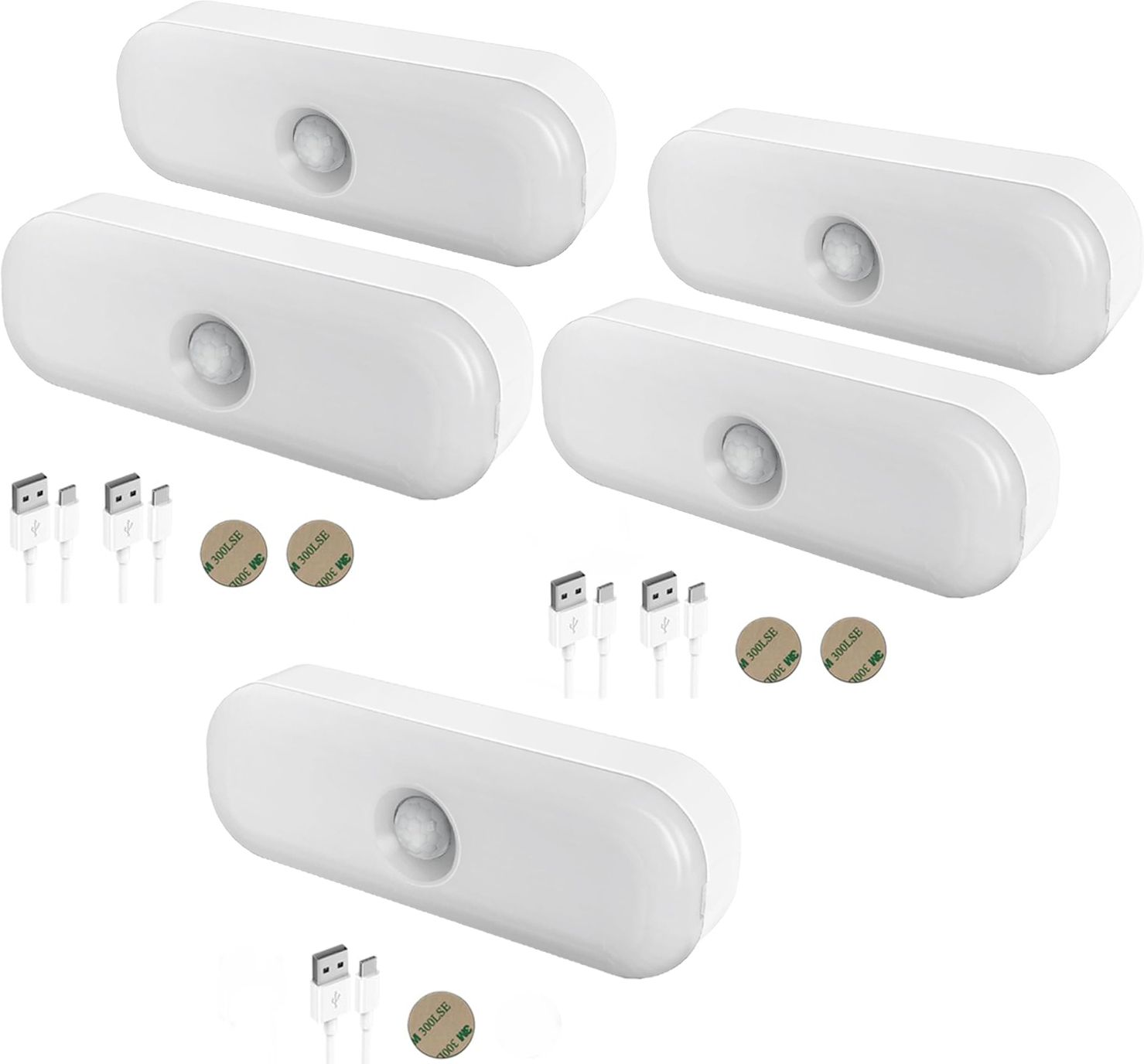 Motion Sensor Light for Home Wireless Self Adhesive LED Body Induction Light 10 W 10 cm Tube Light-image-32