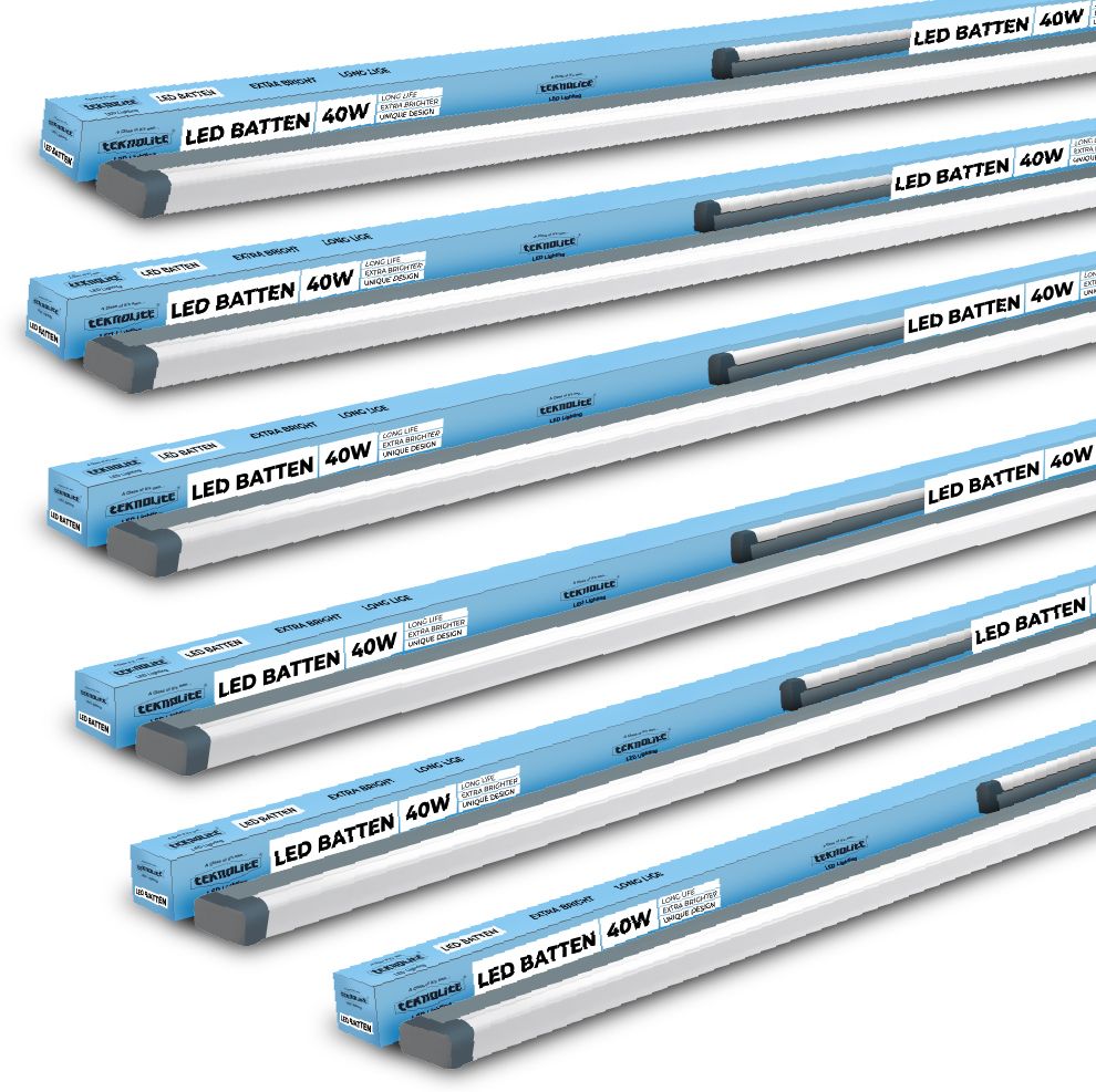 TL 40W Cool White LED Tube Batten 4ft for Home, Office, Shop 40 W 124 cm Tube Light-image-47