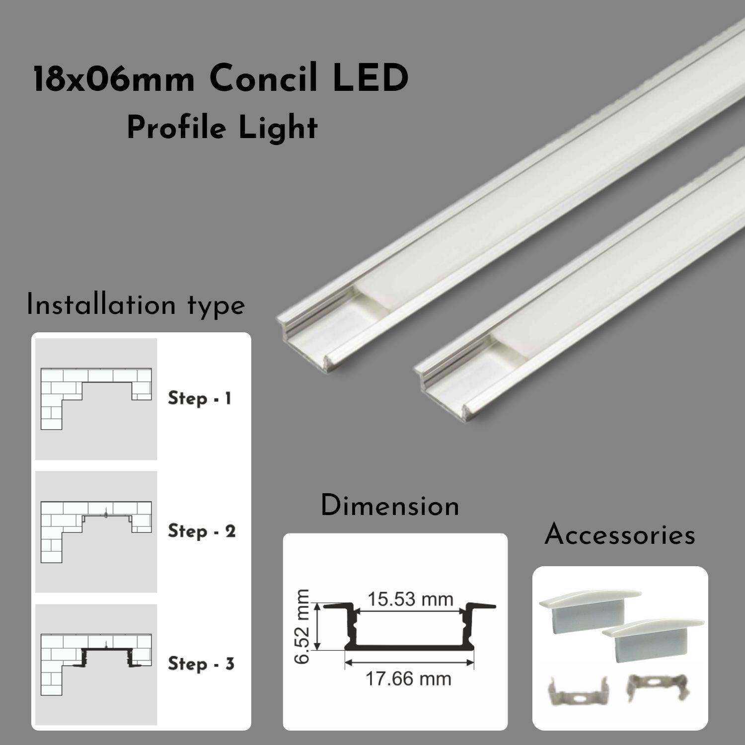 JP-CON-PL-A-18X06MM-PK2 24 W 6 cm Tube Light-image-13