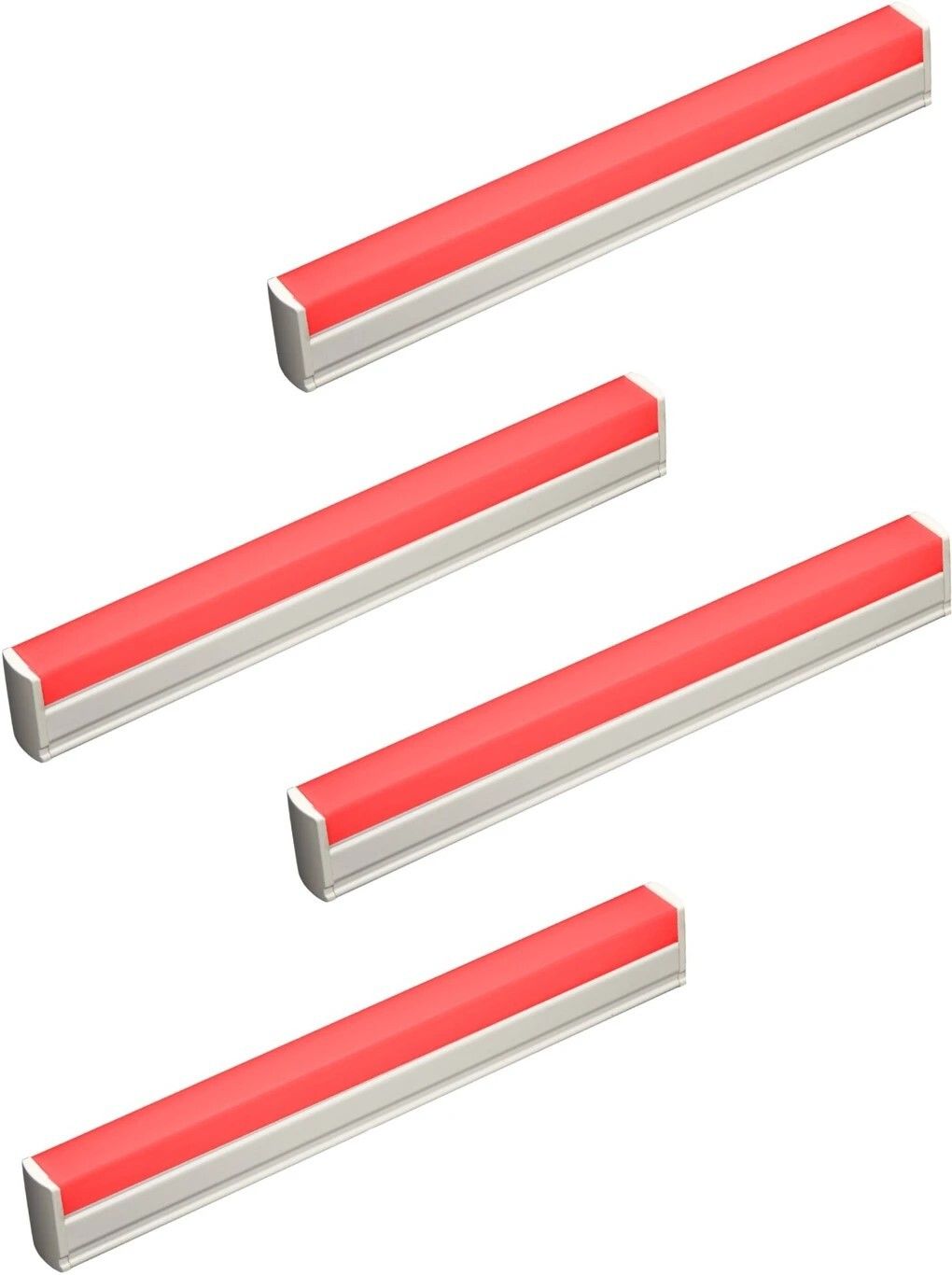 2 Ft Straight Linear Batten,Home Decorative-Red Color Tube Light 16 W 50 cm Tube Light-image-18