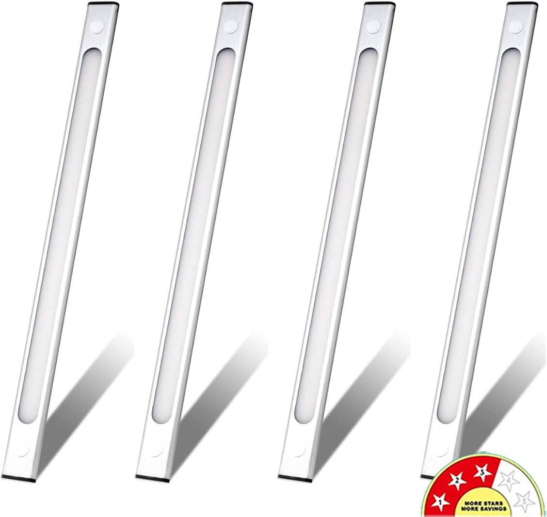 1 Feet (12”) LED Tube/Counter Light - Warm White (Golden) Straight Linear 4 W 4 W 2 cm Tube Light-image-25