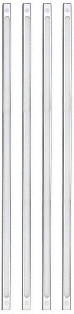 vibunt 4 Feet (48") LED Profile for Cabinet/Counter/scale Light - White 16 W 121.92 cm Tube Light-picture-22