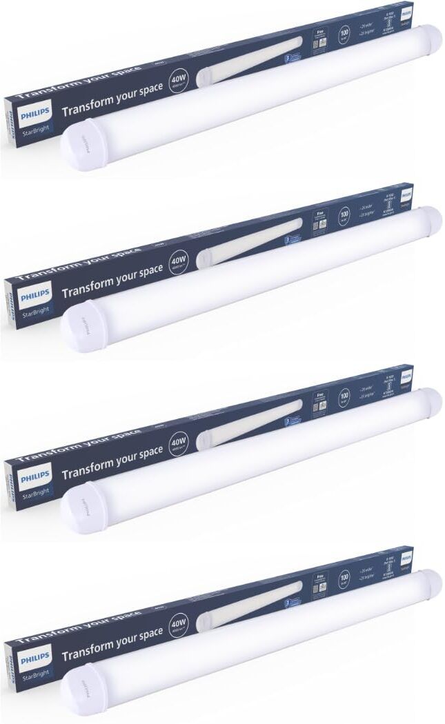 philips STARBRIGHT WIDE BATTEN 40W PACK OF 4 40 W 121 cm Tube Light-picture-17
