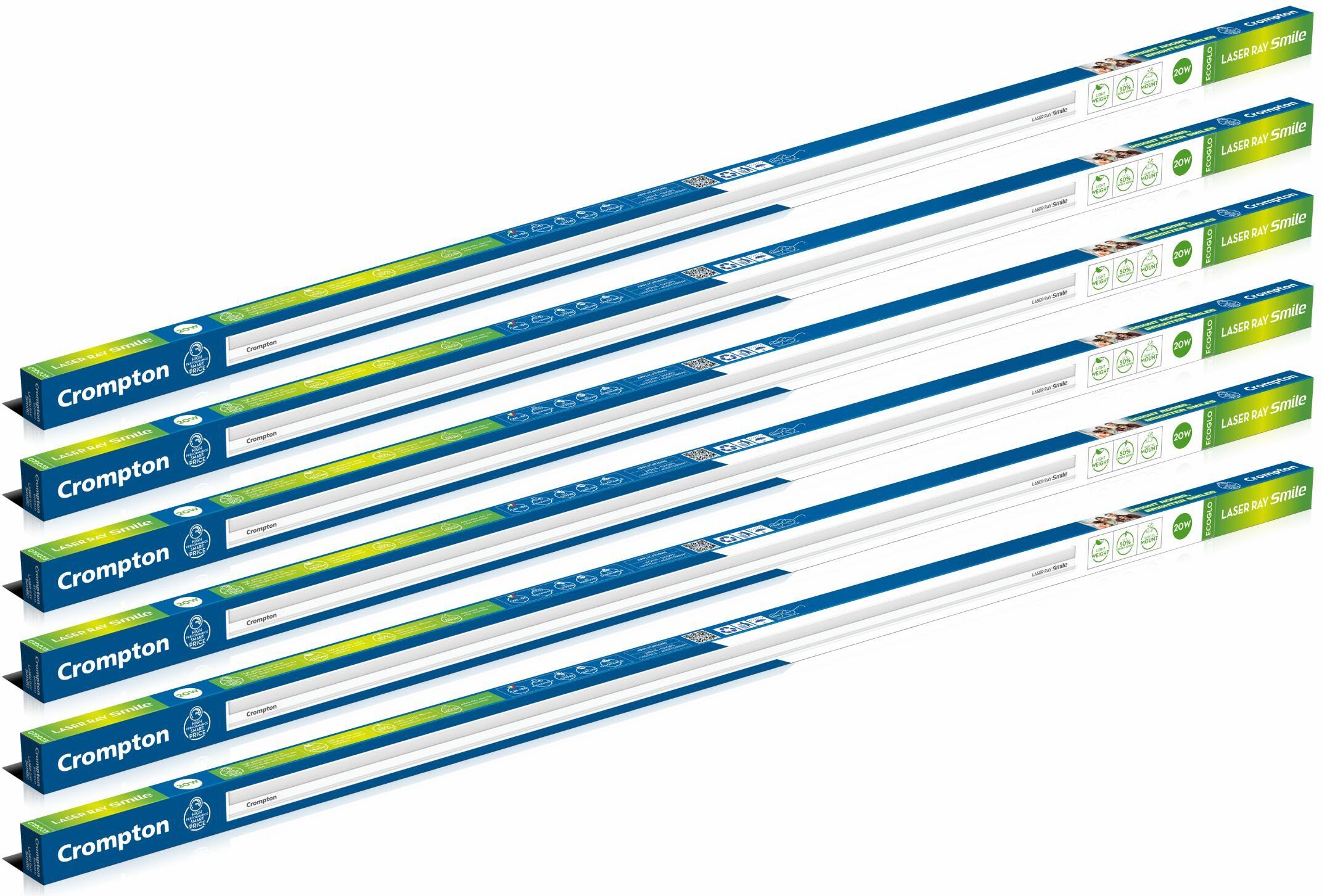 crompton Laser Ray Smile 20W 20 W 121 cm Tube Light-picture-28