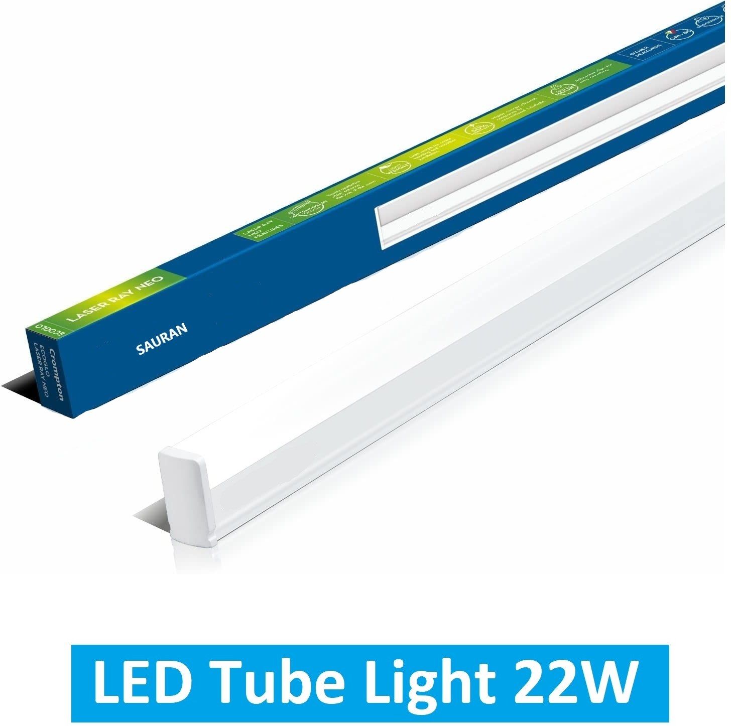 sauran Pure White LED Tube Light 22W LTL1 (With 1 Yr Warranty) 22 W 6 cm Tube Light-picture-24