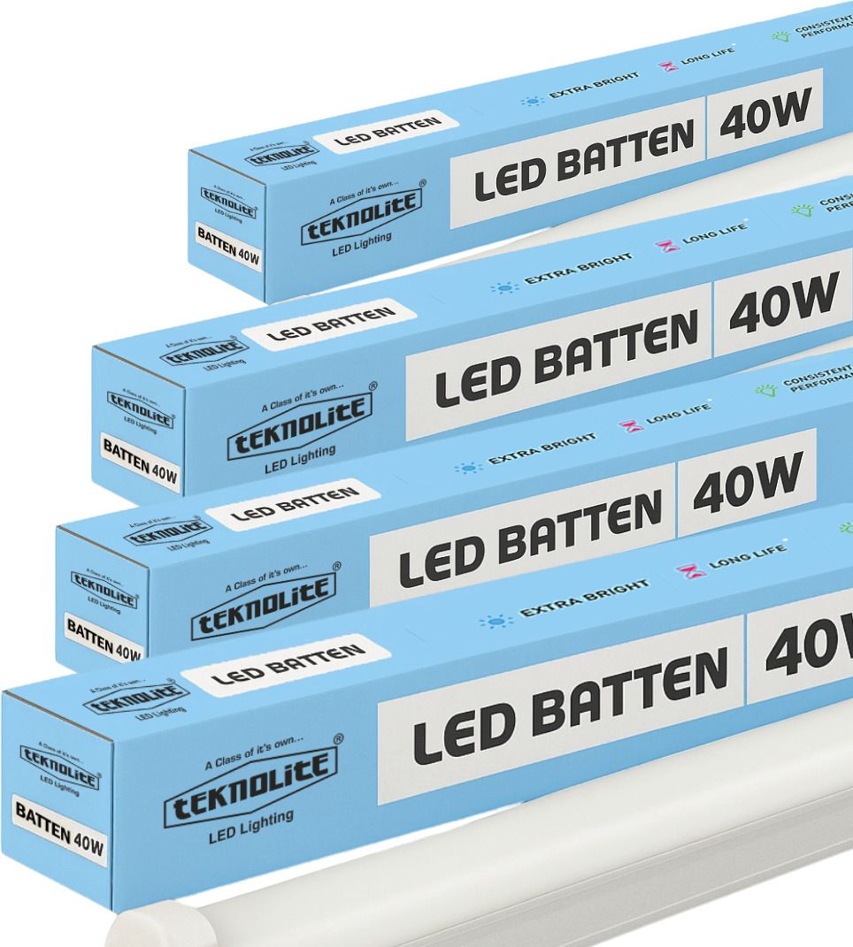 TeknoLite 40W 4ft LED Batten 40 W 124 cm Tube Light-image-4